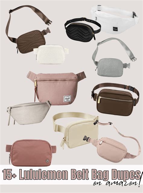 dupes for lululemon belt bag|lululemon duffle bag dupe.